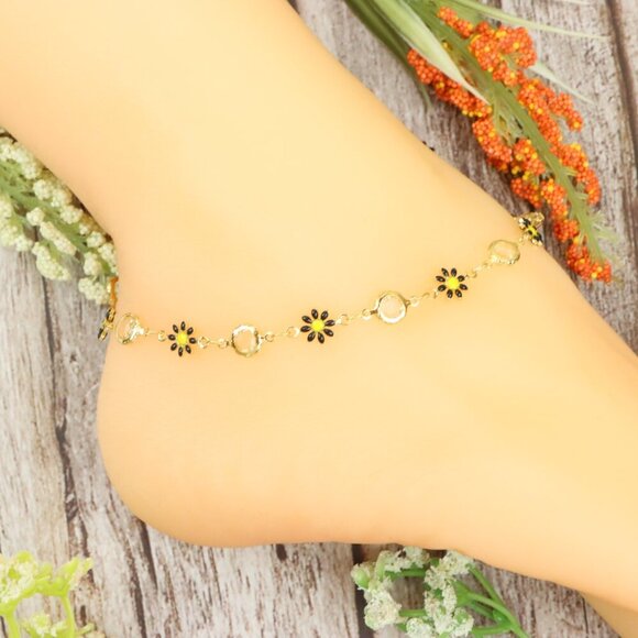 "Dainty Anklet for Women – Elegant Everyday Jewelry & Perfect Gift | MLCRC1514 - Picture 9 of 10
